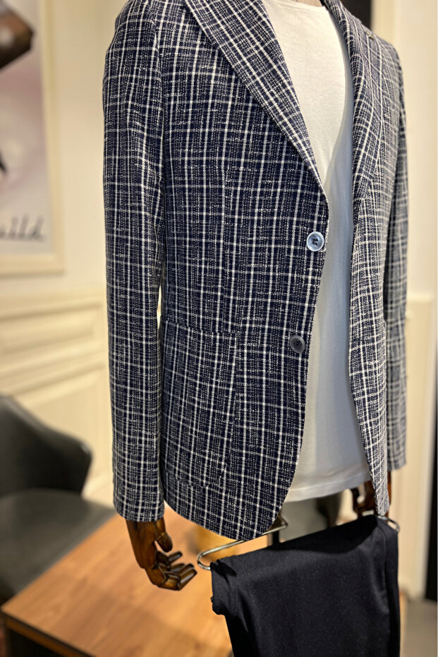 Kazan Lacivert Ceket - 3