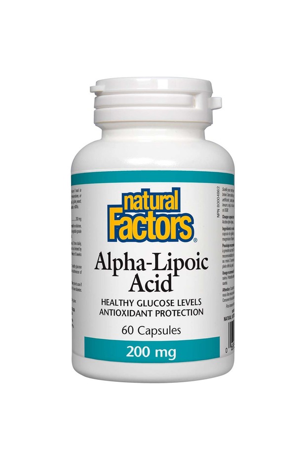 Alpha Lipoic Acid, 200 mg, 60 Capsules