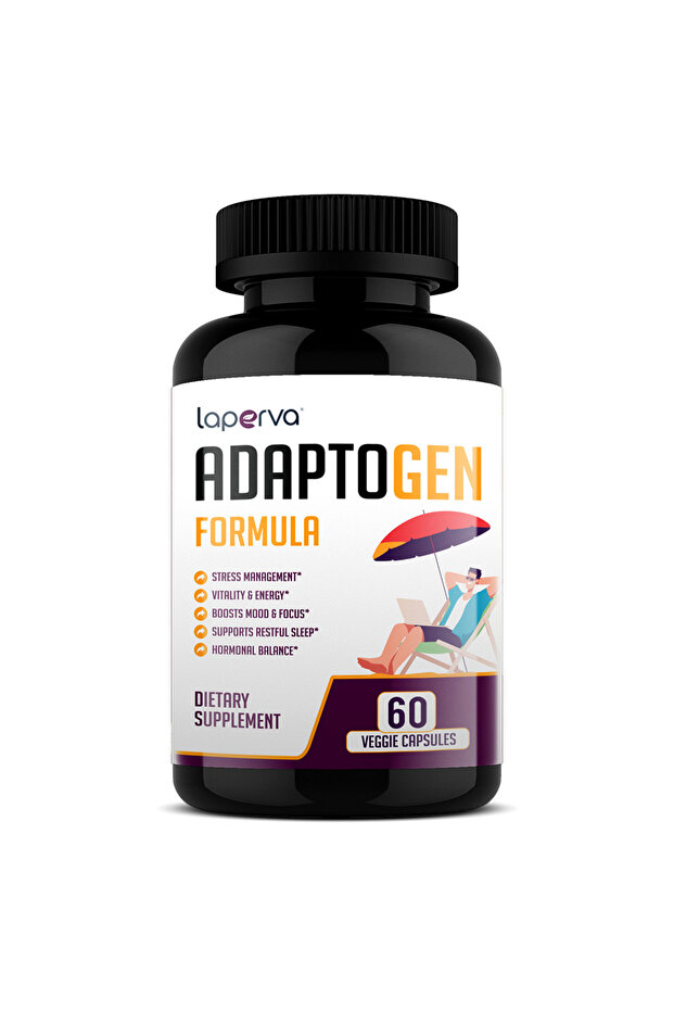 تركيبة أدابتوجين، 60 كبسولة نباتية - 1