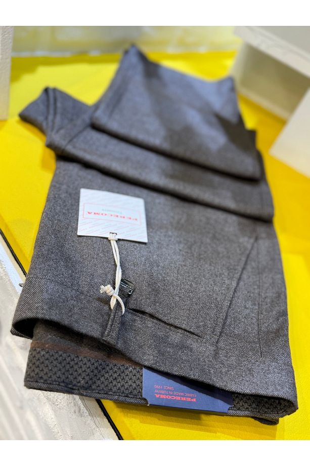 Kışlık Yün Klasik Pantolon - 1