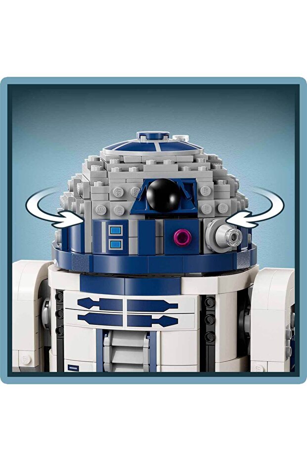 Star Wars R2-D2 75379 - 10 Yaş ve Üzeri Star Wars Sevenler için Yaratıcı Oyuncak Yapım Se - 7