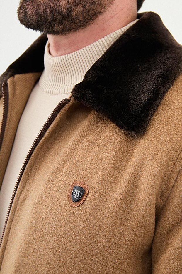 MONT GÖMLEK KÜRKLÜ YAKA - 2