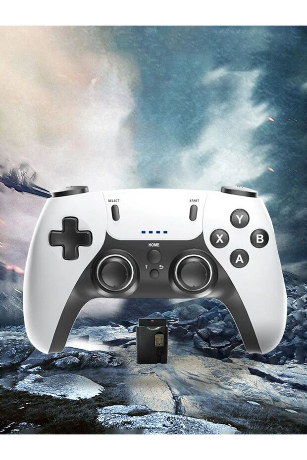 Wireless Gaming Controller For PS1 PS2 PS3 PC Android Wireless Controller Video Game Handheld Gam... - 7