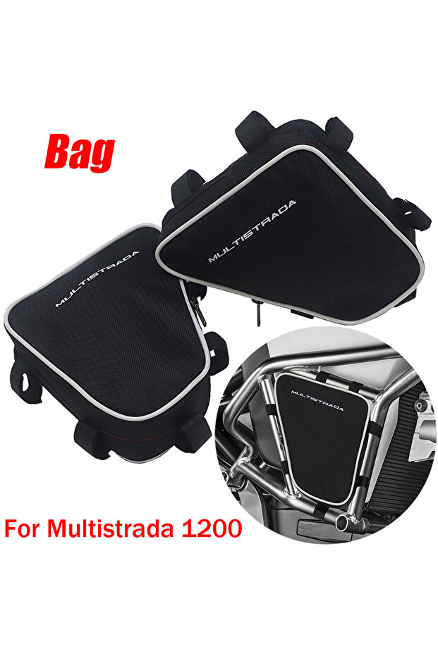 Motorcycle For DUCATI Multistrada MULTISTRADA 1200 Waterproof Repair Tool Placement Bag Frame Cra...