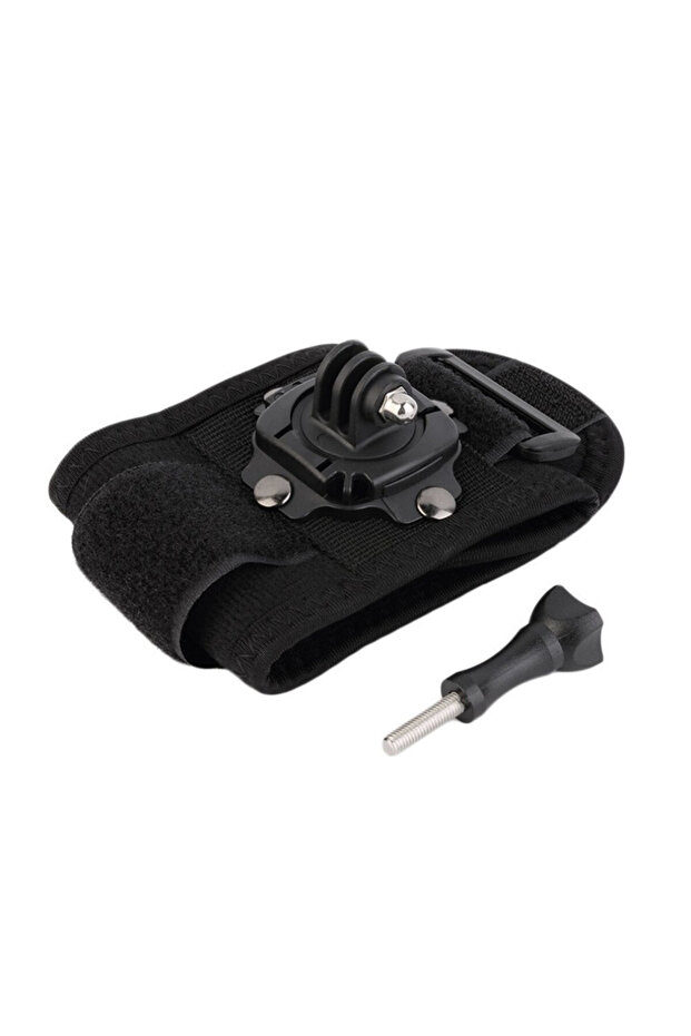 Universal black color 360 Degrees Rotation Gopro Wrist Strap Arm Strap Mount Wrist Band for GoPro He