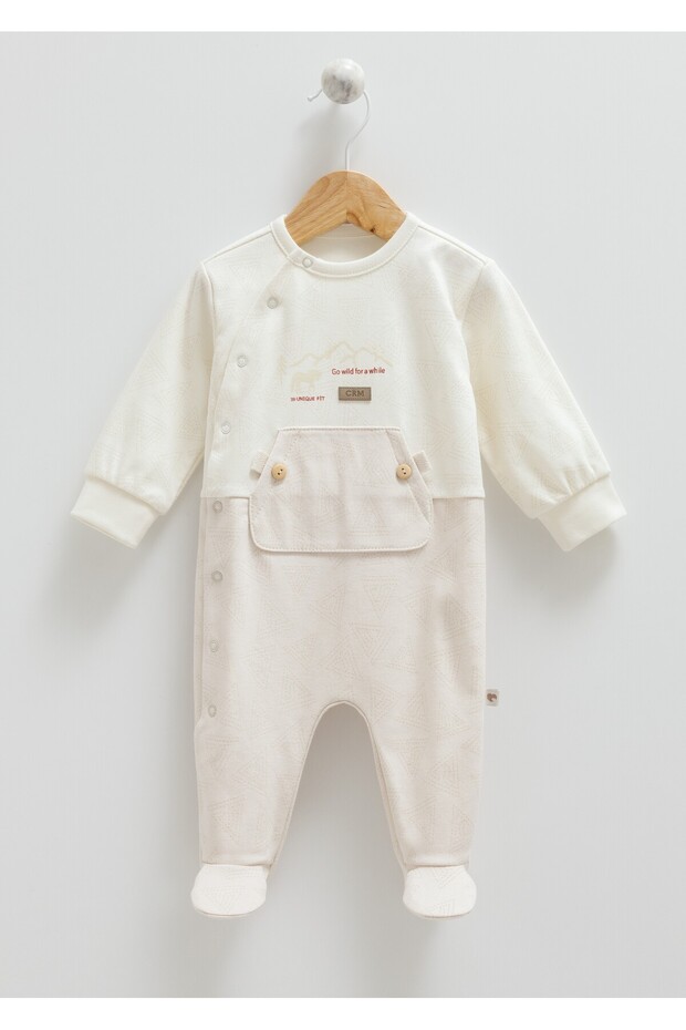 Baby Boy Overalls (1-3, 3-6 Months with Booties, 6-9 Months, 9-12 Months Without Booties)