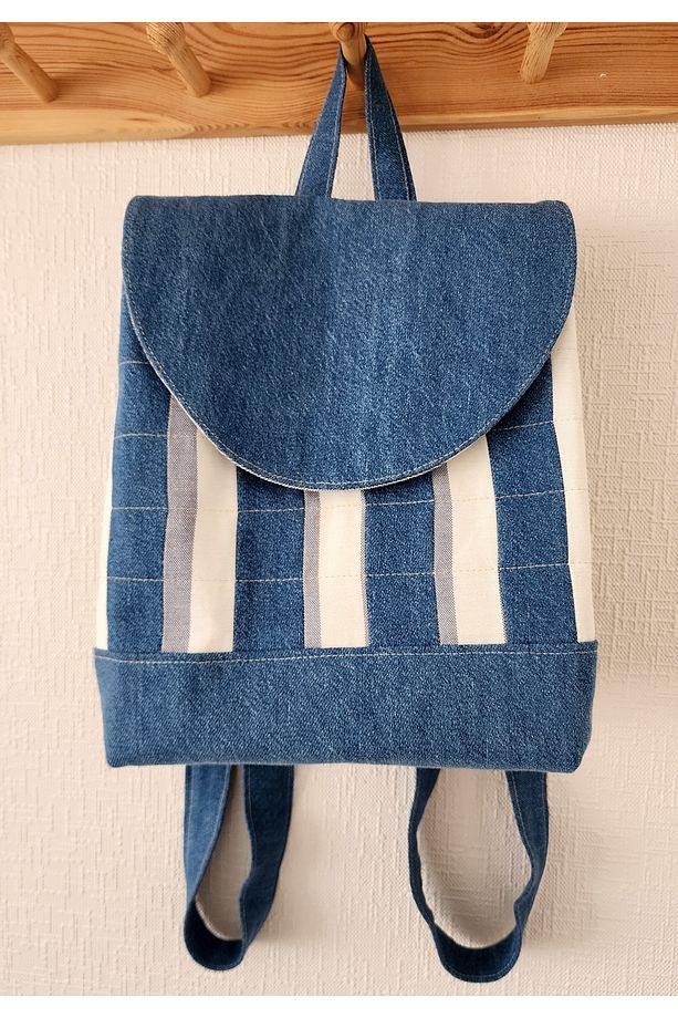 Patchwork Kot, Sırt Çantası %100 Handmade - 1