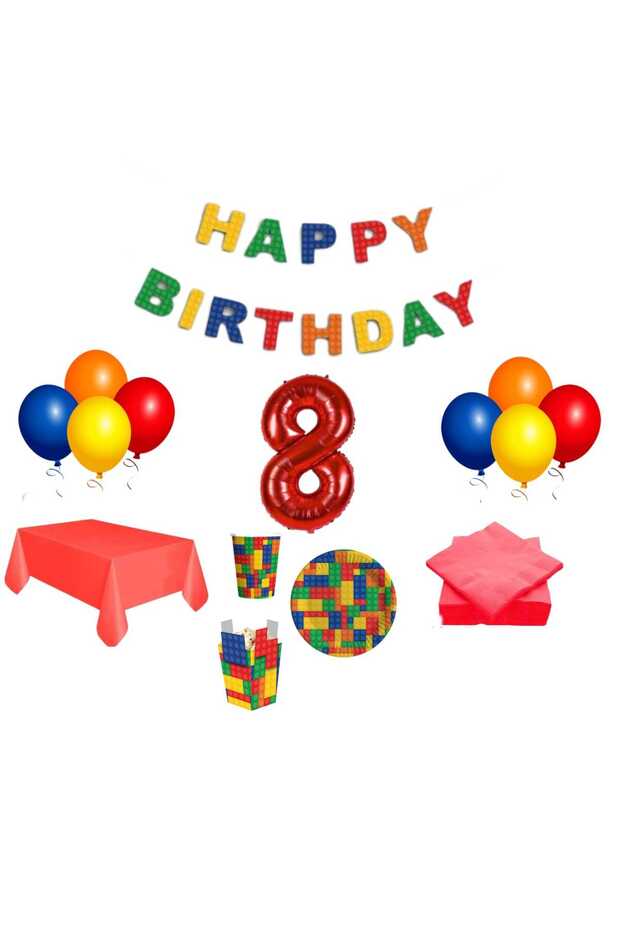 Mini Party Store Blocks Themal Party Set - 1