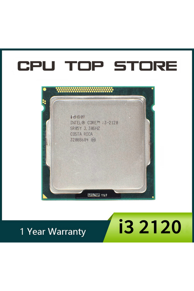 Intel Core i3 2120 Processor 3.3GHz Dual Core Lga 1155 Desktop CPU - 1