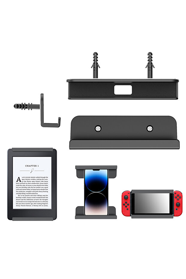 Universal Wall Mounted Tablet Stand Holder For iPad iPhone Tablet E-Reader Screw Stabilizer Table... - 6