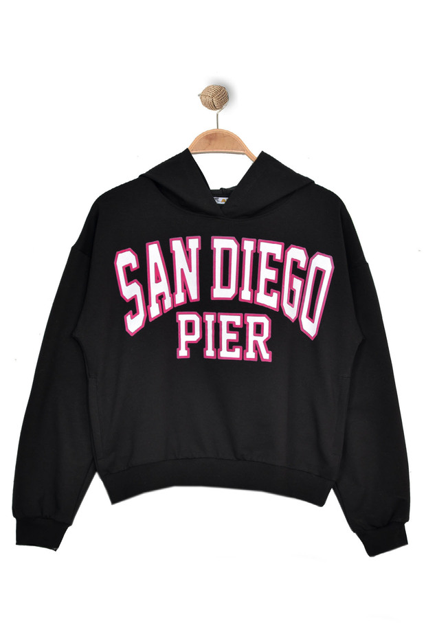 Hooded Girl's Sweatshirt