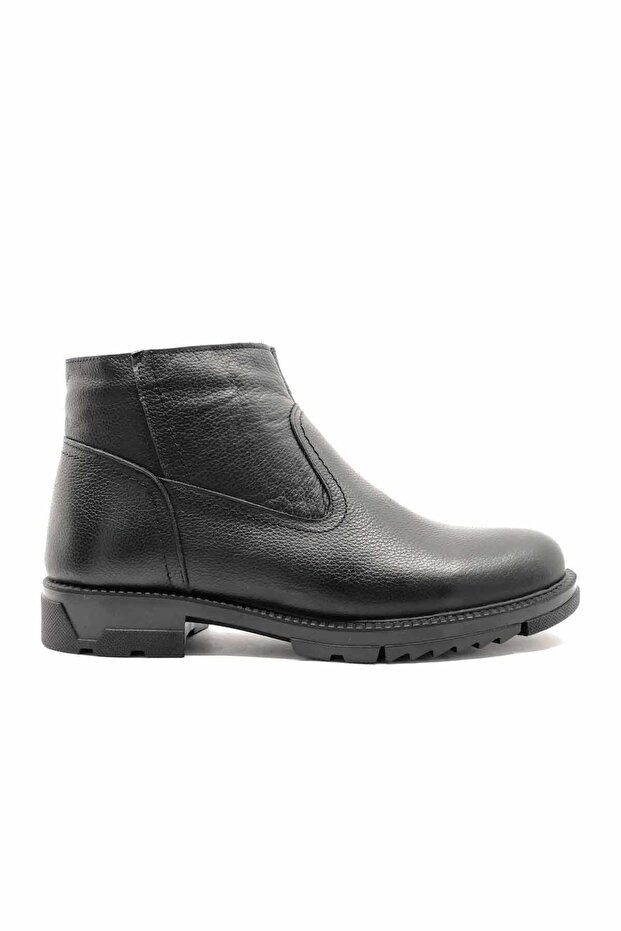 Genuine Leather & Fur Waterproof Boots