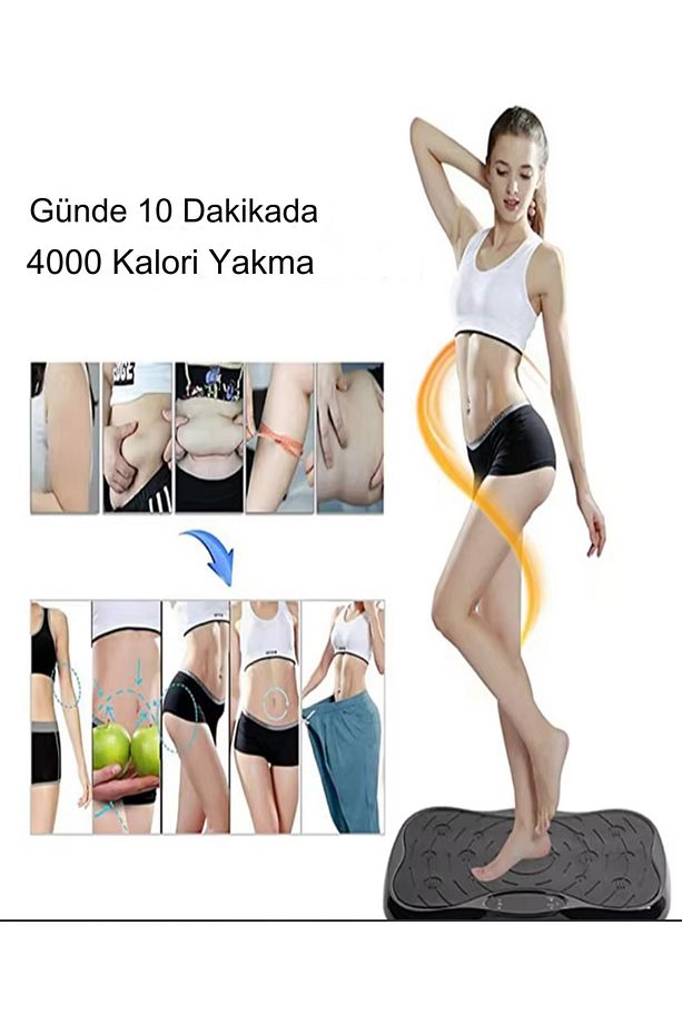 Pfm02 3d Titreşimli Egzersiz Aleti Yüksek Hız Tüm Vücut Egzersizi Kilo Kaybı Için Ev Ofis Spor - 9
