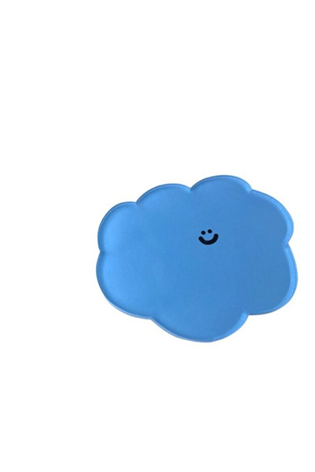 Coud Cute Smiley Cartoon Acrylic Coaster Cup Mat Pad Mug Holder Mat Coffee Drinks Placemats Heat-res