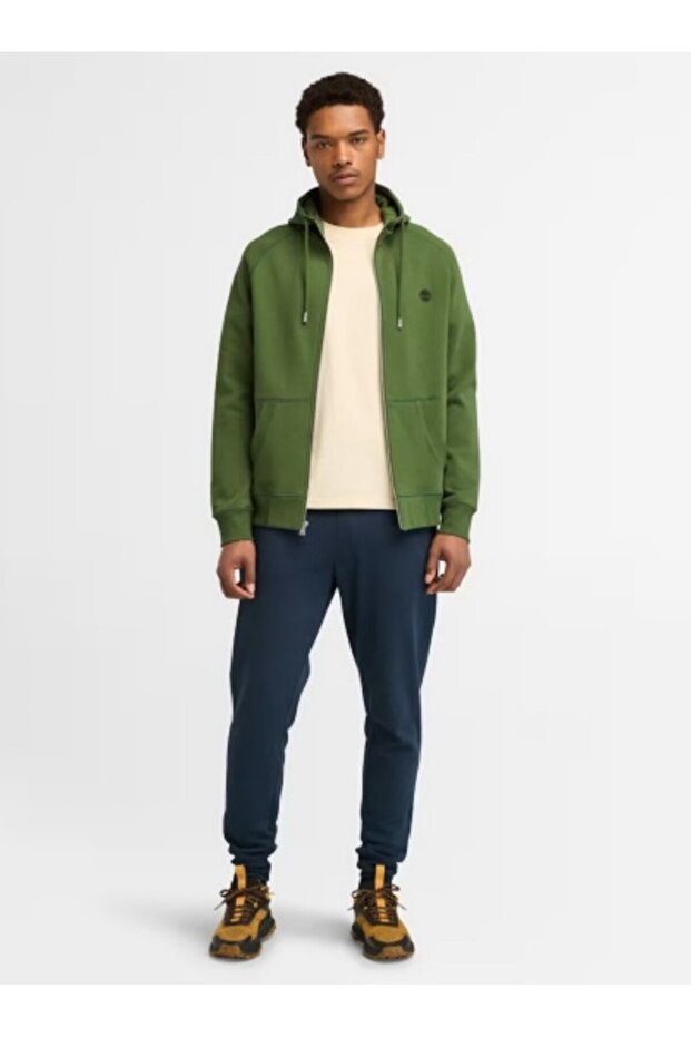 EXETER RIVER Brushed Back Full Zip Hoodi - 3