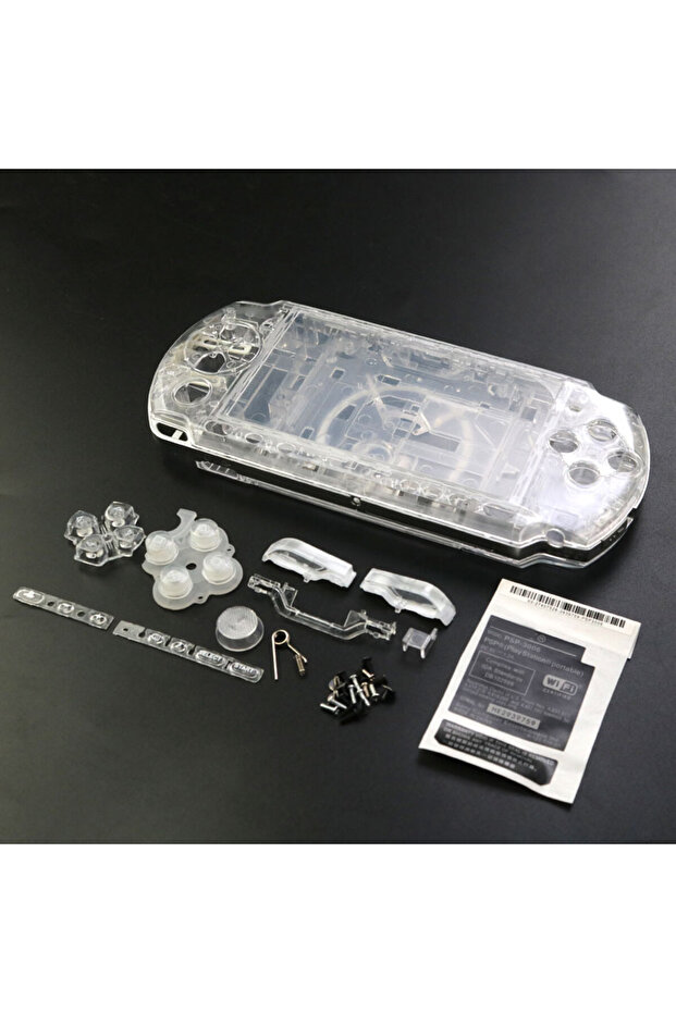 PSP3000 PSP 3000 Oyun Konsolu Muhafazası Düğmesi Ön Kapak Kapağı İçin Yedek Kılıf... - 4