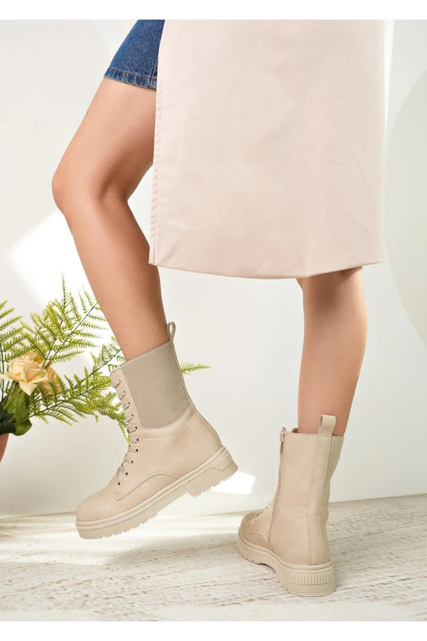 Детски ботуши с цип - 4