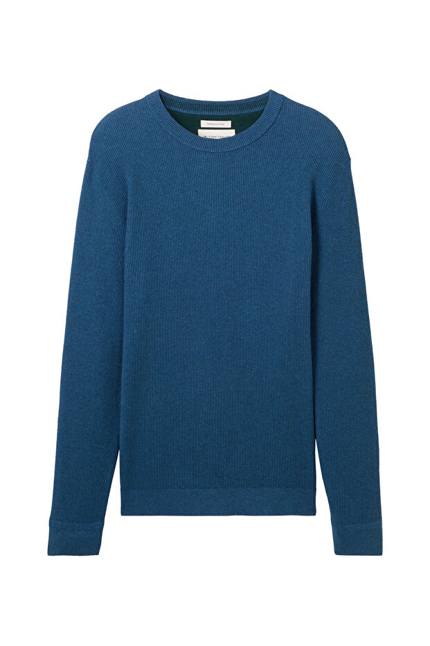 Pullover Strickpullover R-Ausschnitt - 2