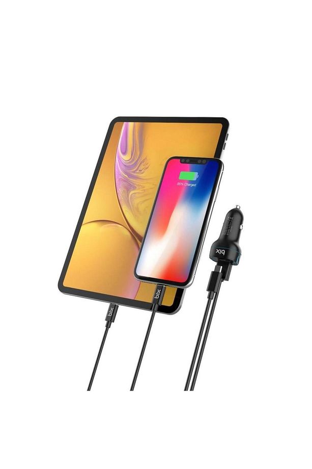 Bx-ccp36bk 36w Qc 3.0 Usb Pd Araç Içi Hızlı Şarj Adaptörü Siyah - 7