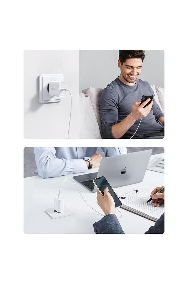 20w Pd Şarj Cihazı Ve Pd To Lightning Iphone Data Şarj Kablosu 1 Metre - 5