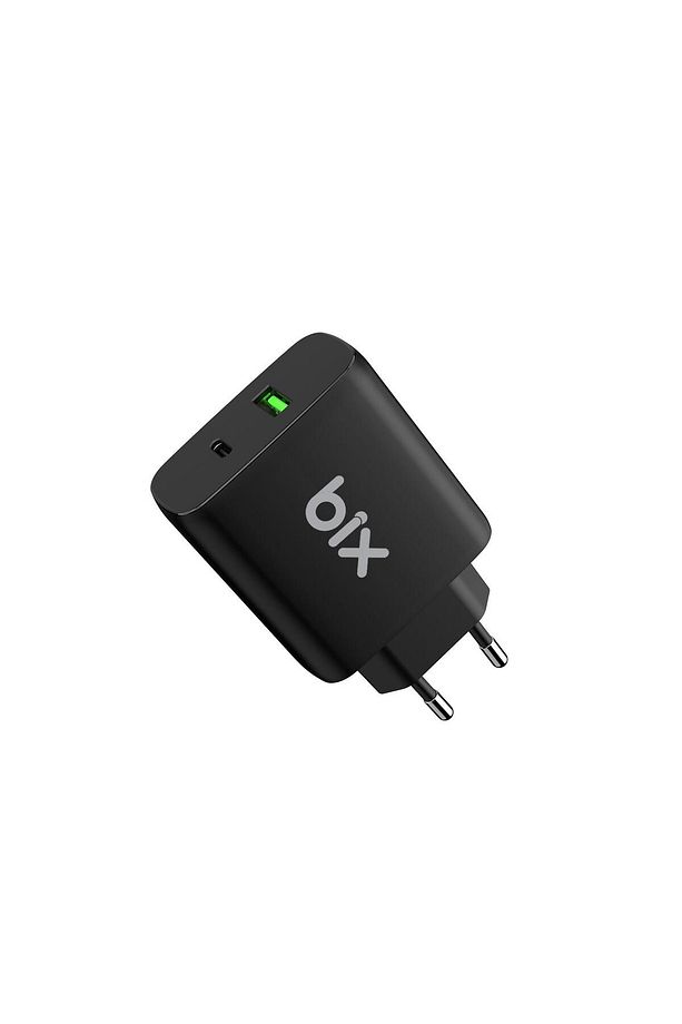Bx2p65g 65w Gan Usb-c Usb-a Şarj Aleti Iphone Ipad Pd Pps Type-c Hızlı Şarj Cihazı Siyah - 1