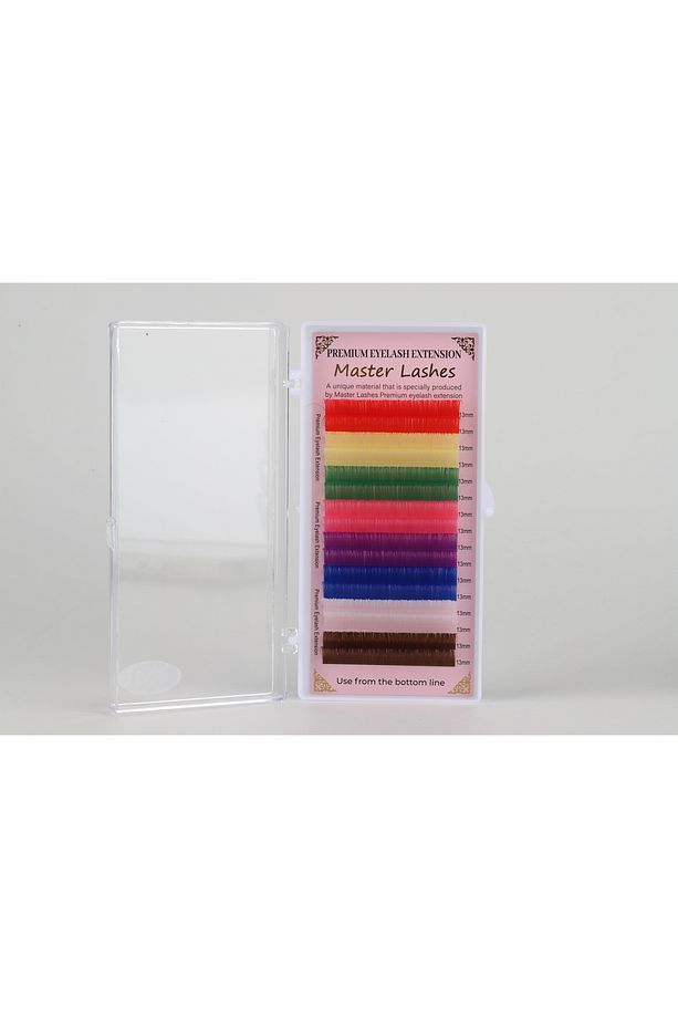 Renkli Ipek Kirpik 0.07 mm C Kıvrım 13 mm - 3