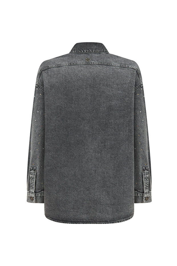 Oversize Gömlek - 7