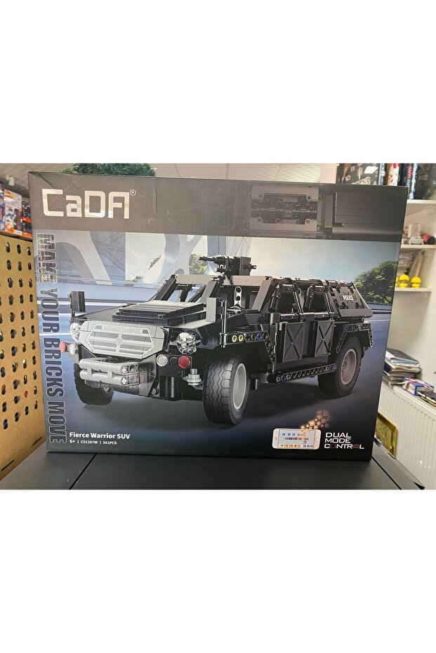 Construction Set - Fierce Warrior SUV Car - 4