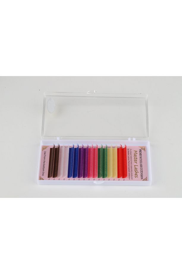 Renkli Ipek Kirpik 0.07 mm D Kıvrım 11 mm - 4
