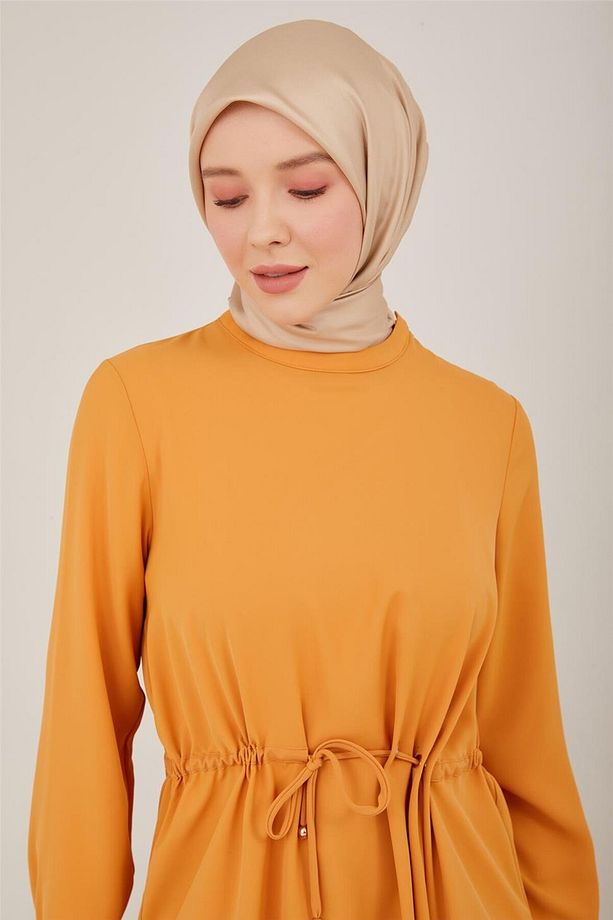 Kuşgözü Ve Tünelli Tunik 23y4436 Karamel - 2