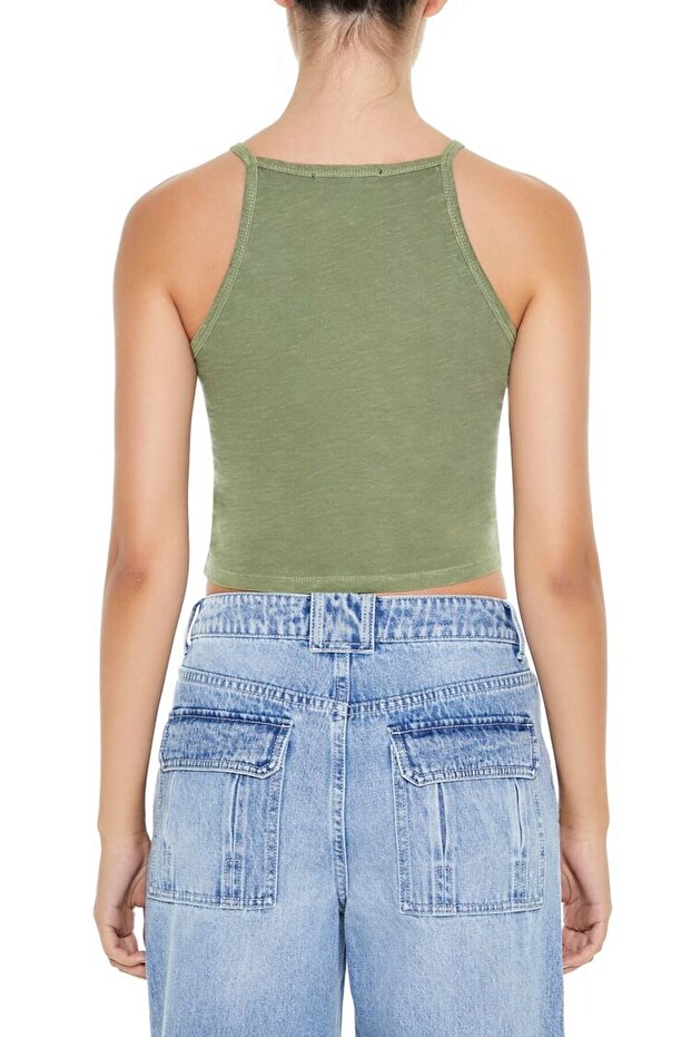 Jarse Crop Askılı Atlet - 6