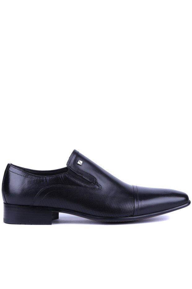 - Black Genuine Leather Men's Classic Shoes 3015 - 6941