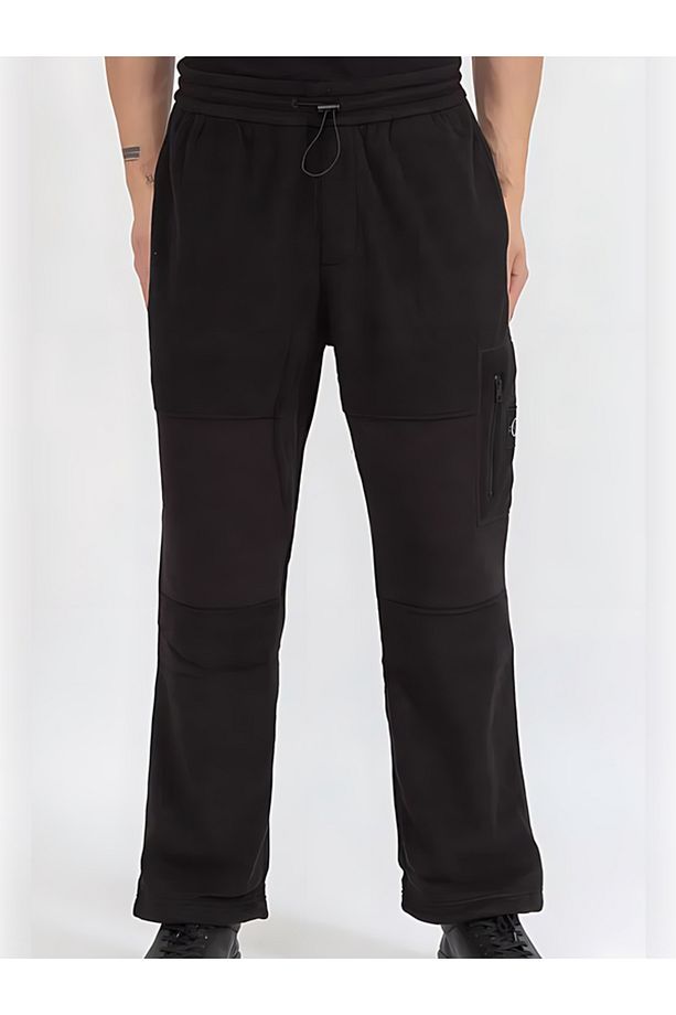 Fleece Blocking Cargo Hwk Pant Erkek Eşofman Altı - 1