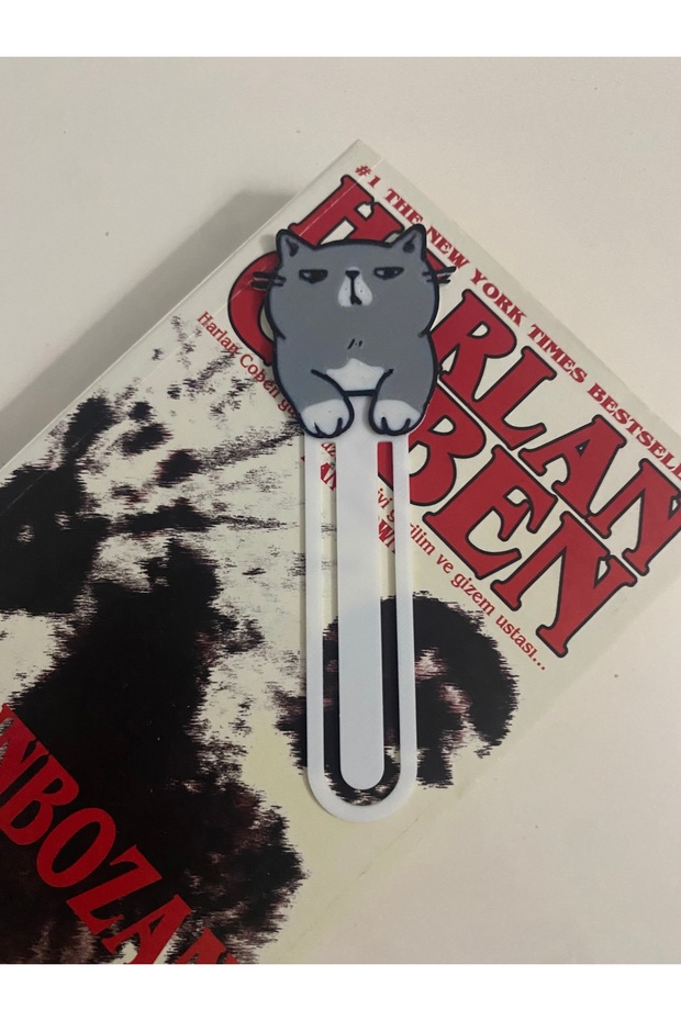 علامة مرجعية بنمط قطة مطبوعة ثلاثية الأبعاد - 3