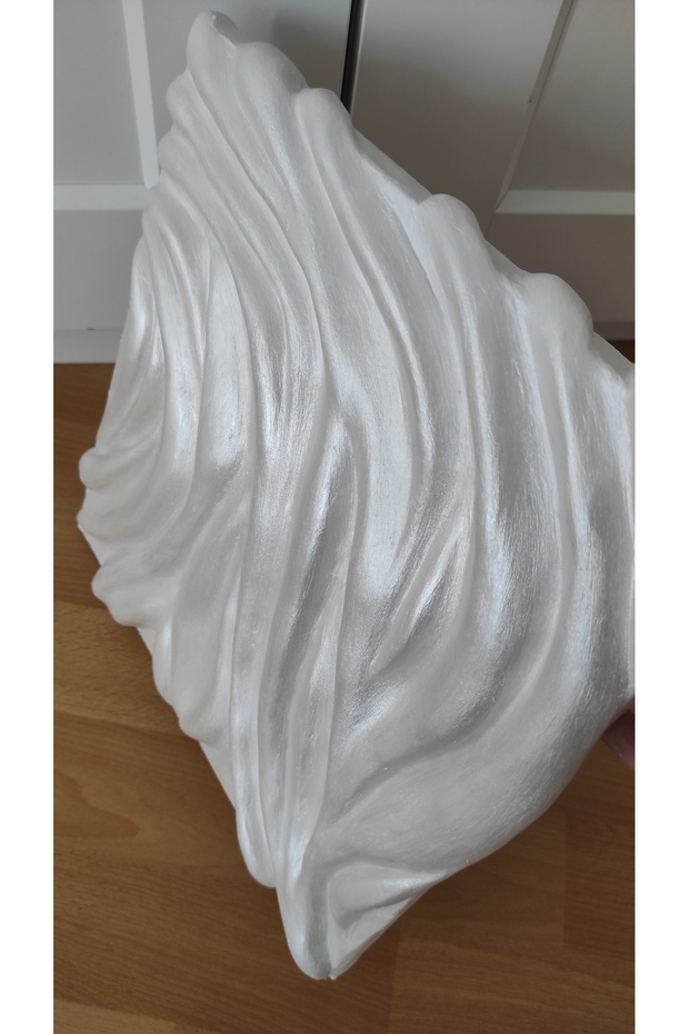 Pearl El Yapımı Duvar Heykeli 3D Tablo Plaster Texture Art - 2