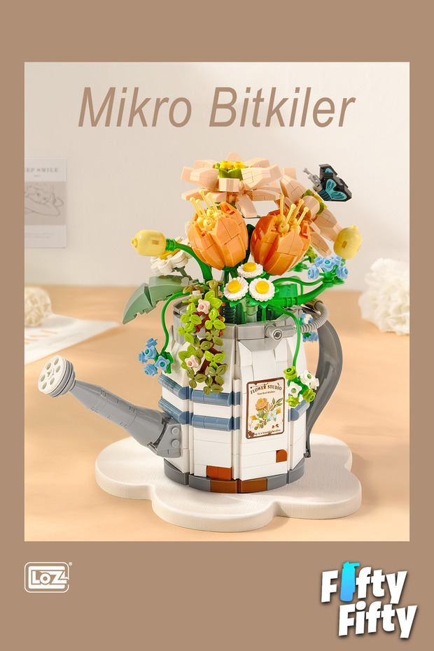 LOZ Mikro Bitkiler -LZ1936 (973 Parça) Oyuncak Yapım Seti - 5