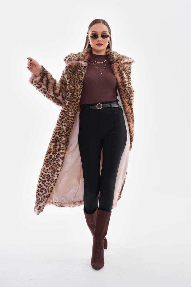 Jachetă LEOPARD LUNG GULER - 3
