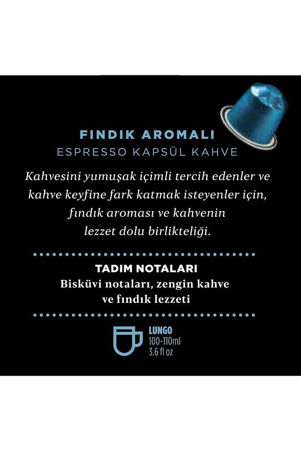 Fındık Aromalı Kapsül Kahve 10'lu Kutu 3 Adet - 3