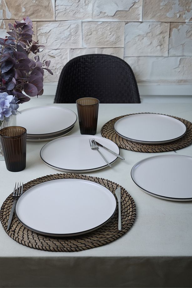 Simply Nordic Servis Tabağı 28 Cm 6 Adet 19985 - 2