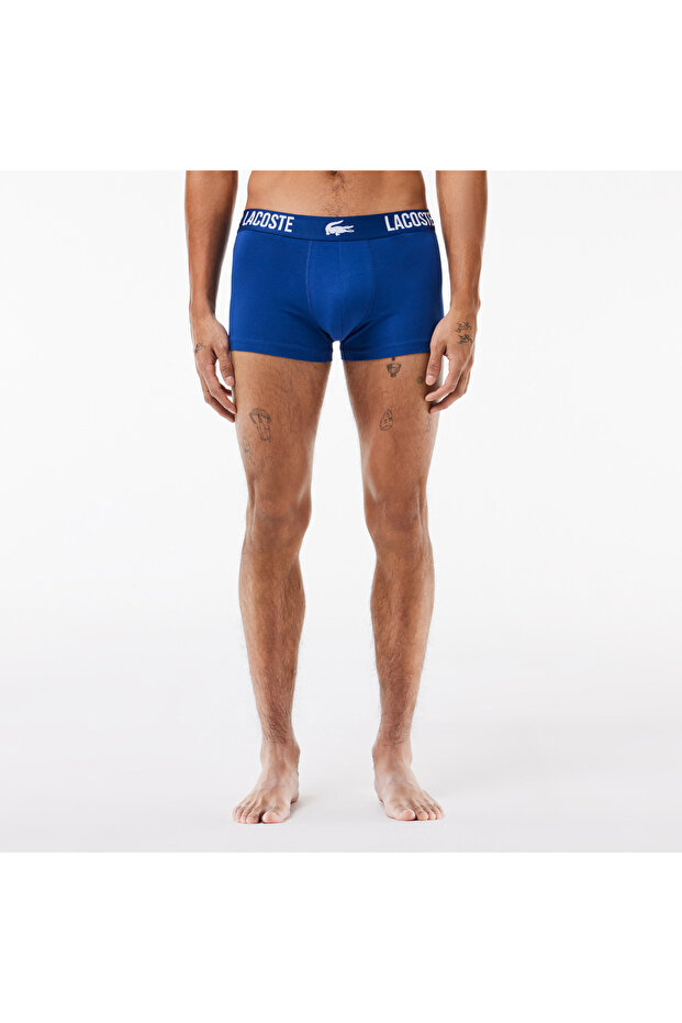 Erkek 3'lü Renkli Boxer - 1