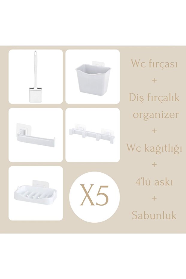 5'Lİ BANYO SETİ