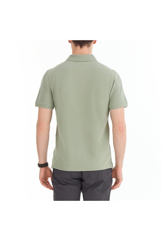 CS0214 M CASCADE RANGE SOLID POLO II Safari - 5