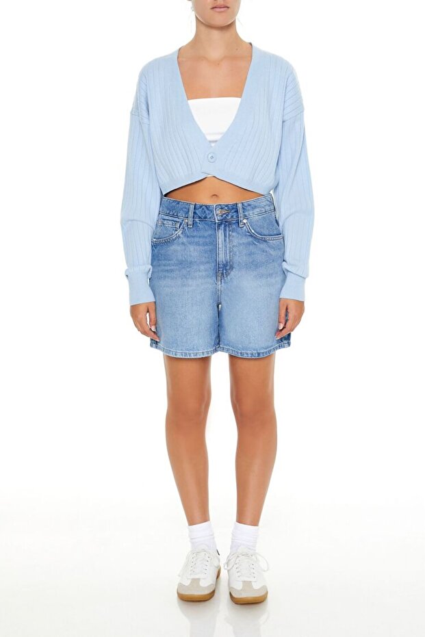 Fitilli Crop Hırka - 4