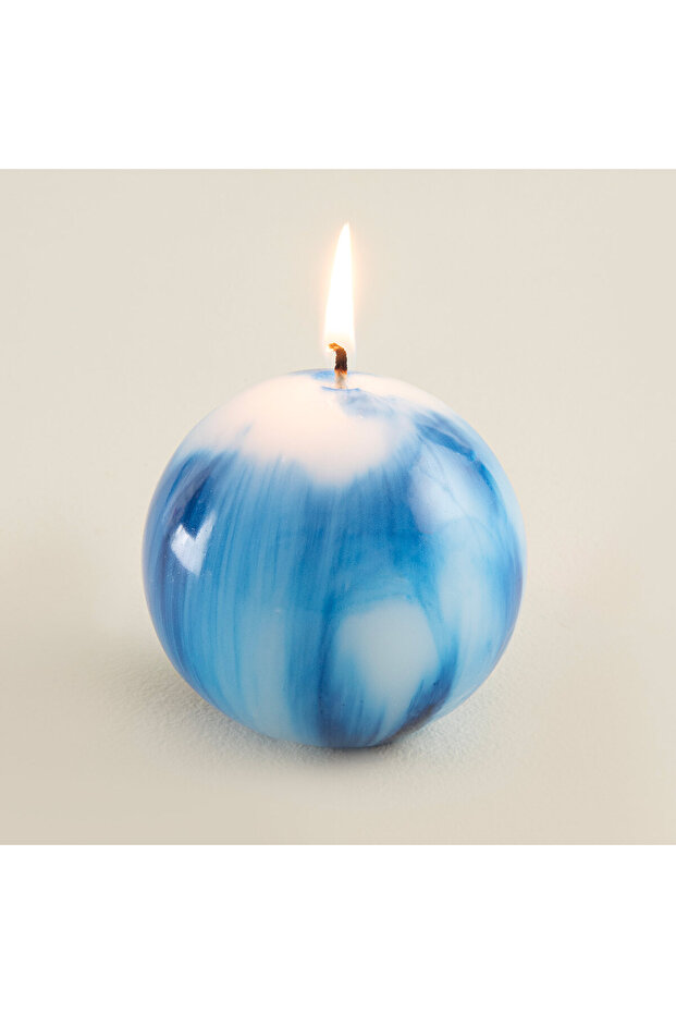 Marbled Top Mum 8 Cm Mavi - 2