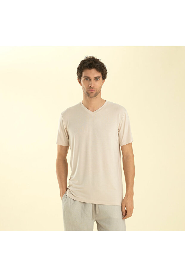 Pallas T-Shirt Beige