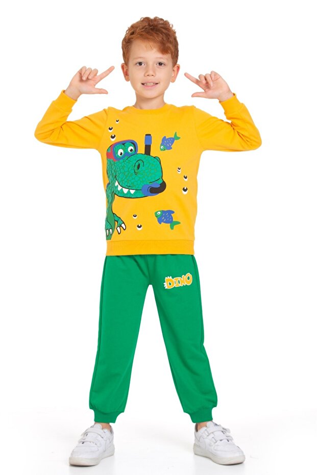 Fish Dinosaur Printed Set - 6