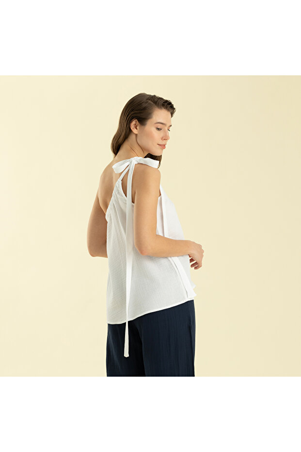 Volumınoso Top Beyaz - 5