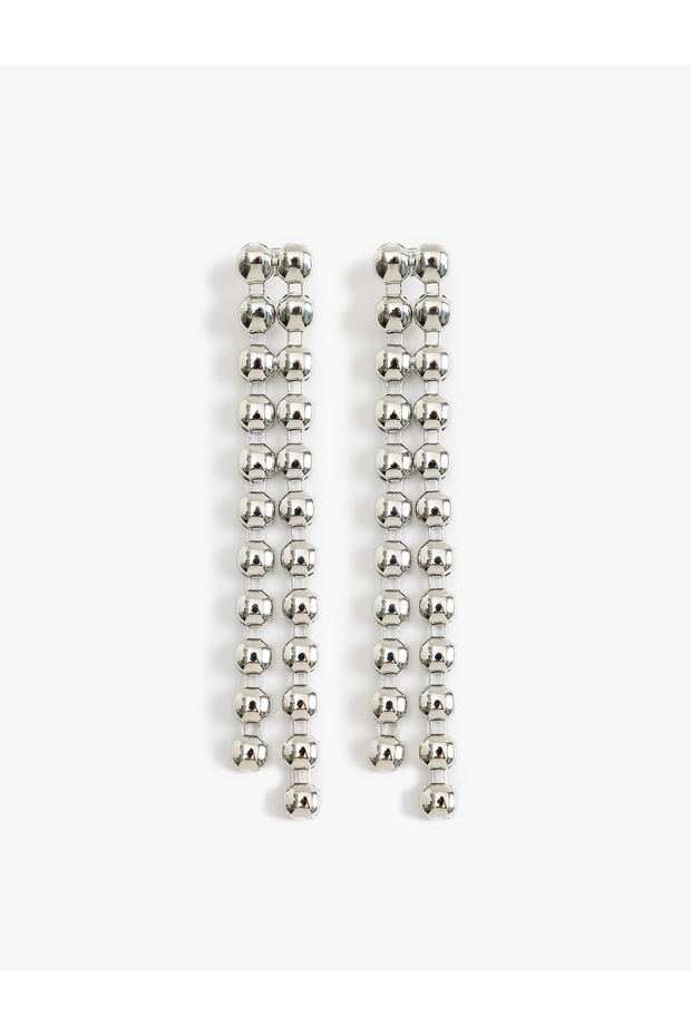 Dangle Chain Earrings Steel