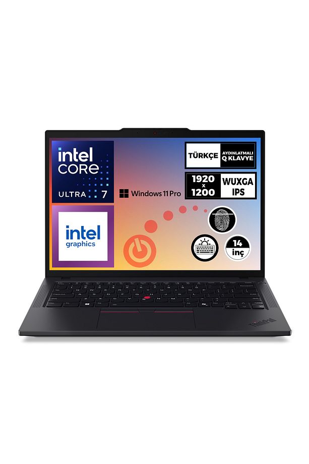 ThinkPad T14 Gen 5 Ultra 7 155U 64GB 2TB SSD 14" WUXGA W11P Notebook 21ML0013TX 010 - 1