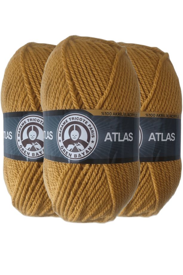 Atlas El Örgü Ipi 115 3 Adet - 1